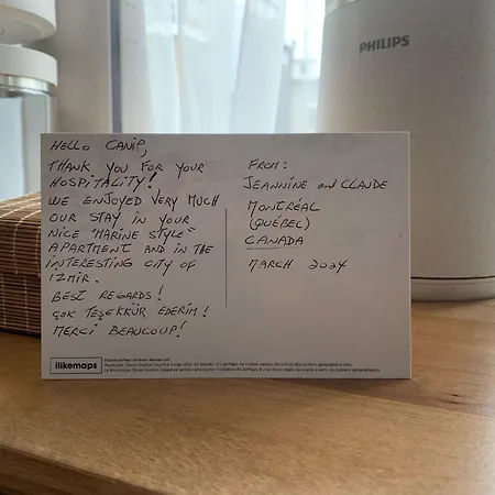 Deluxe At The Seaside In Pasaport Alsancak Apartament