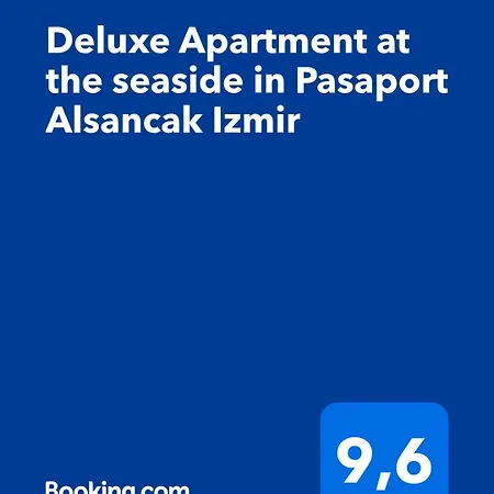 Appartamento Deluxe At The Seaside In Pasaport Alsancak Smirne